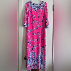 Lilly Pulitzer Carabella Chillylilly Dress Pink Isle Jungle